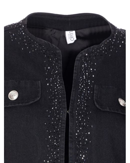 Veste À Détails De Clous Liu Jo en coloris Blue