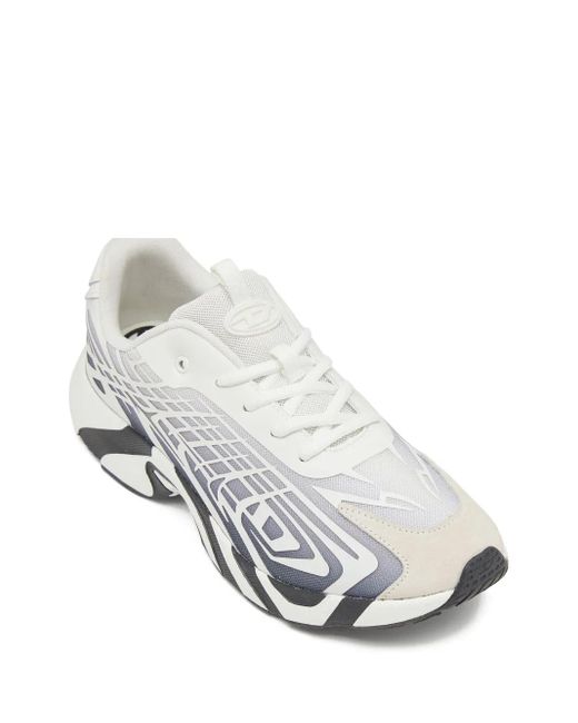 DIESEL White S-D-Vit's 500 Low Sneakers for men
