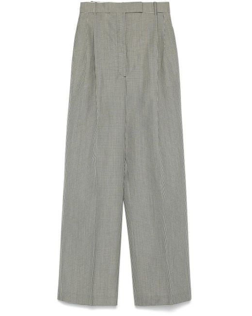 Pantalon À Carreaux Rohe en coloris Gray