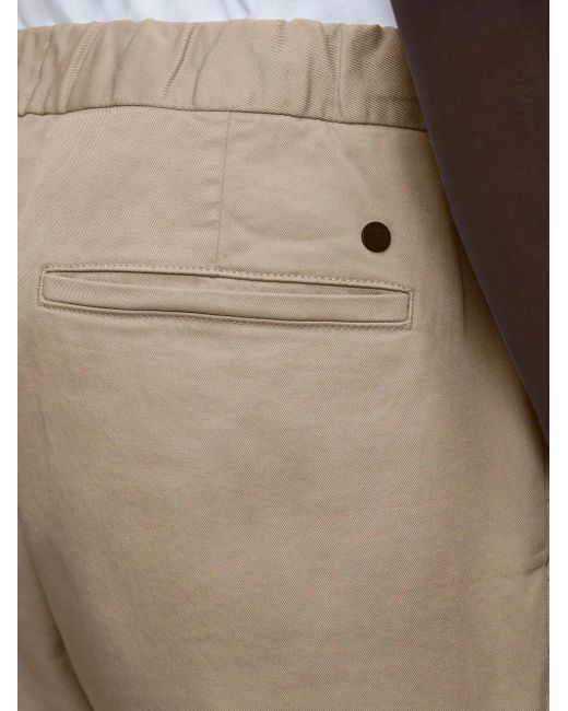 メンズ Closed ドローストリング タックパンツ Natural