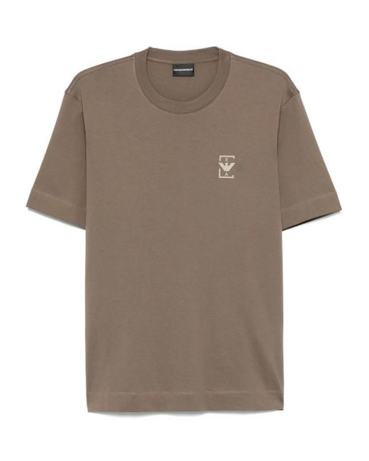 Emporio Armani T-Shirt mit Logo-Print in Multicolor für Herren