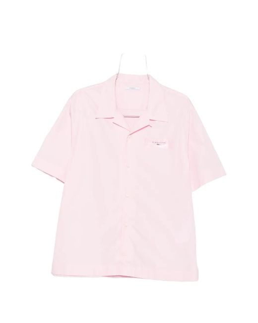 Givenchy Pink Short-Sleeve Shirt for men