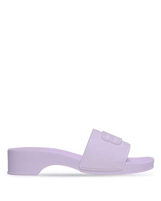 balenciaga clog pool slides