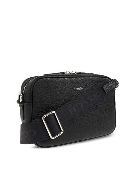 COACH Black Radio Shoulder Bag for men