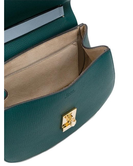 Chloé Blue Faye Contrast Satchel
