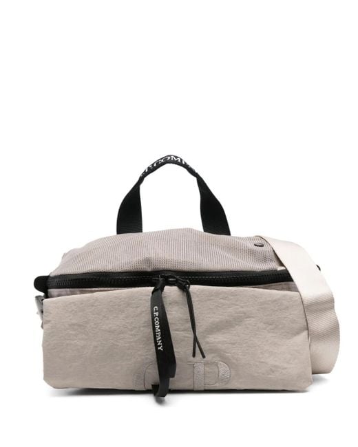 メンズ C P Company ロゴ ベルトバッグ Natural
