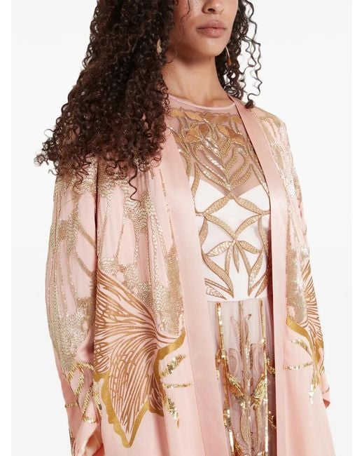 Temperley London Pink Inez Coat
