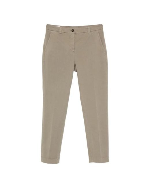 Incotex Gray Button-Fastening Trousers