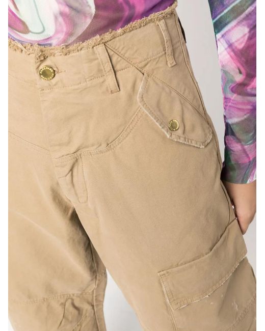 DARKPARK Natural Rosalind Cargo Trousers