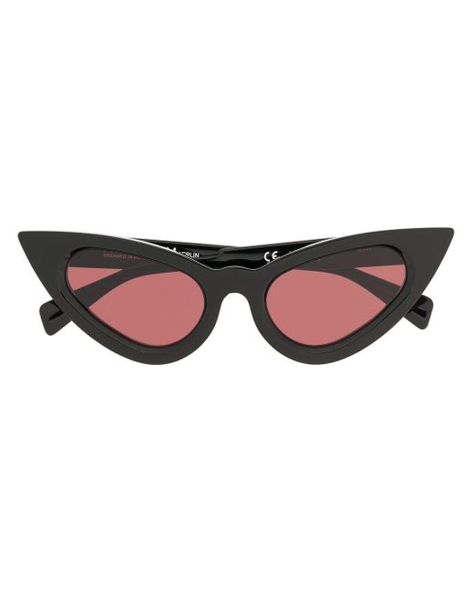 Kuboraum Black Cat-Eye-Sonnenbrille