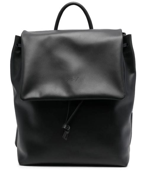Marsèll Black Patta Drawstring Backpack