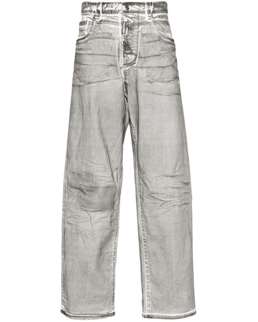 DSquared² Jeans Met Wijde Pijpen in het Gray