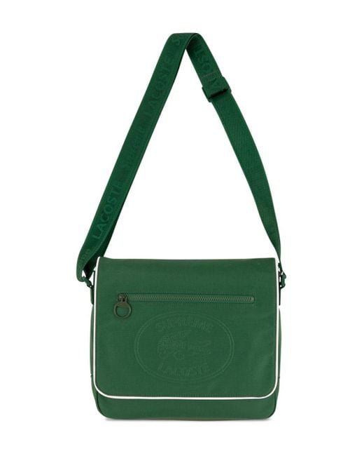 Supreme Green Lacoste Small Messenger Bag 'fw 19'