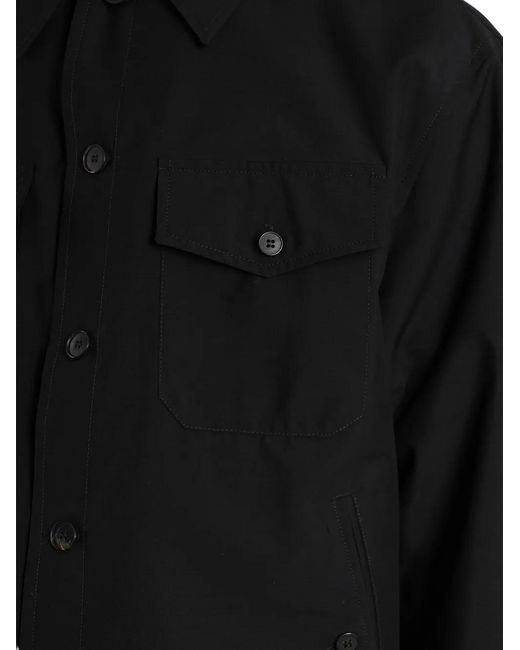 Grayed Black Niko Elasticated-Hem Jacket for men