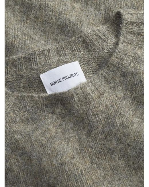 Norse Projects Pullover mit Rundhalsausschnitt in Gray für Herren