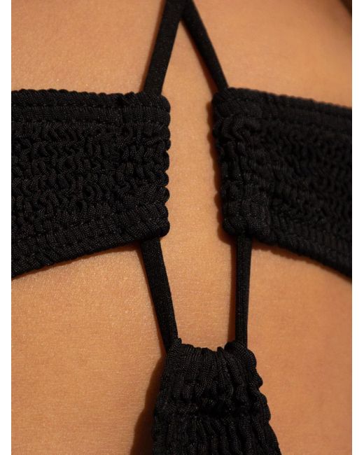 Bondeye Black Gia Cut-out Swimsuit