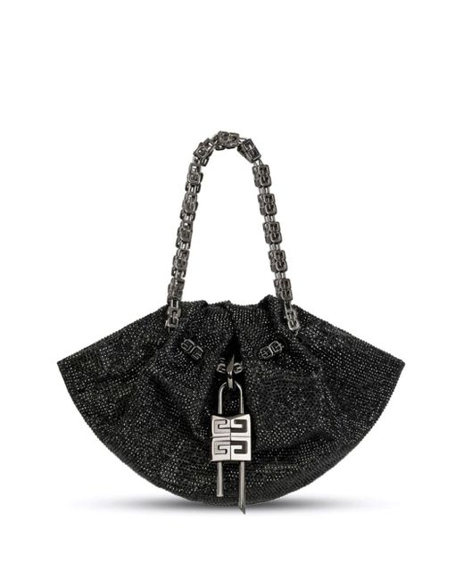 Givenchy Mini-tas Verfraaid Met Kristallen in het Black