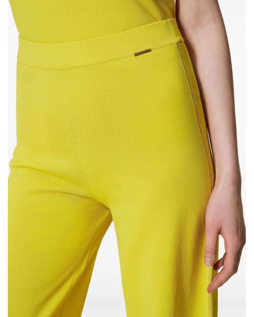 Twinset ニットパンツ Yellow