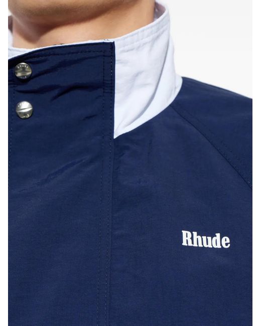 Rhude Blue Sailing Competition Jacket for men