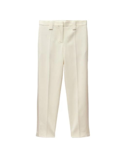 Versace Stretch Broek in het White