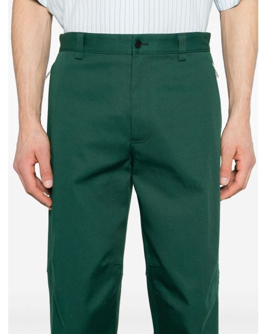 Pantaloni affusolati di Lanvin in Green da Uomo