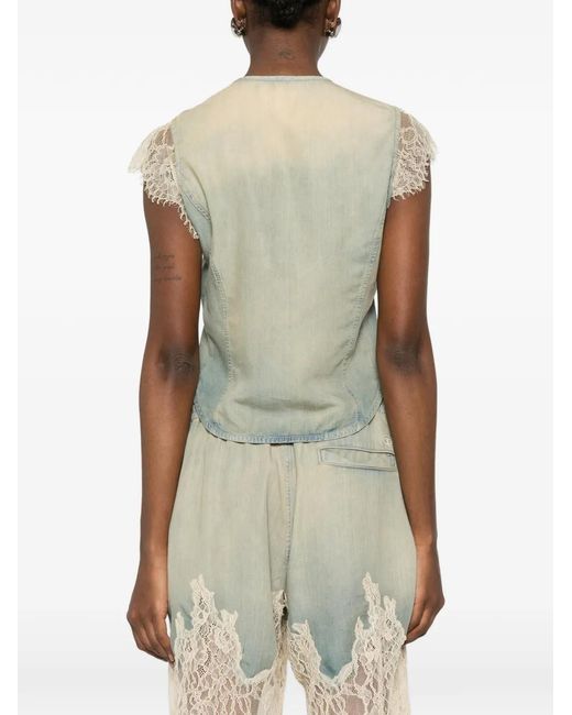 DIESEL White De-Malka- Camicia