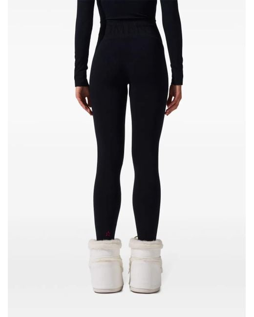 Perfect Moment Blue Seamless Thermal Leggings