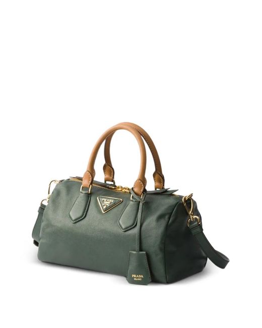 Borsa Piccola Con Manico di Prada in Green