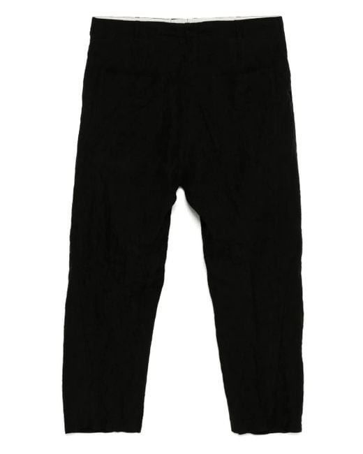 Forme D'expression Black Tapered Trousers for men