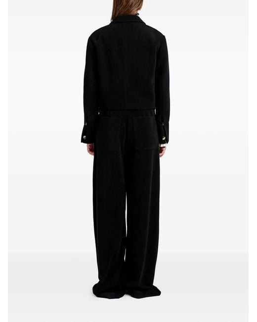Proenza Schouler Black Nima Corduroy Jacket