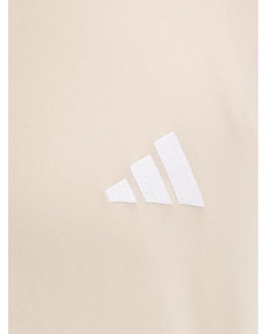 Adidas Natural Side-Stripe Zip-Up Sweater for men