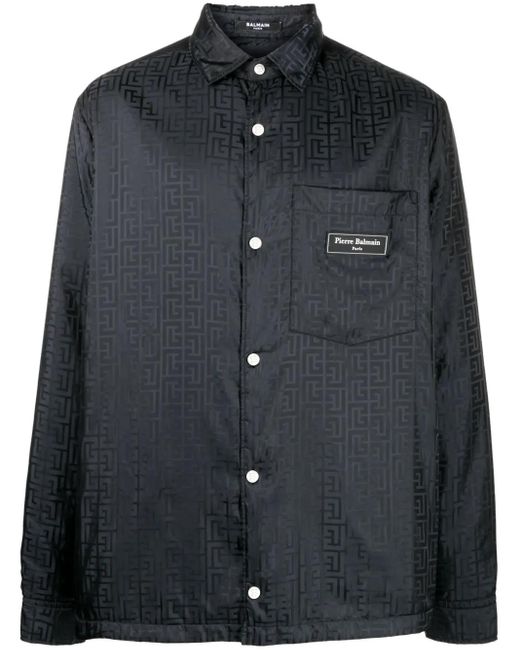 Balmain Blue Casual Shirts for men