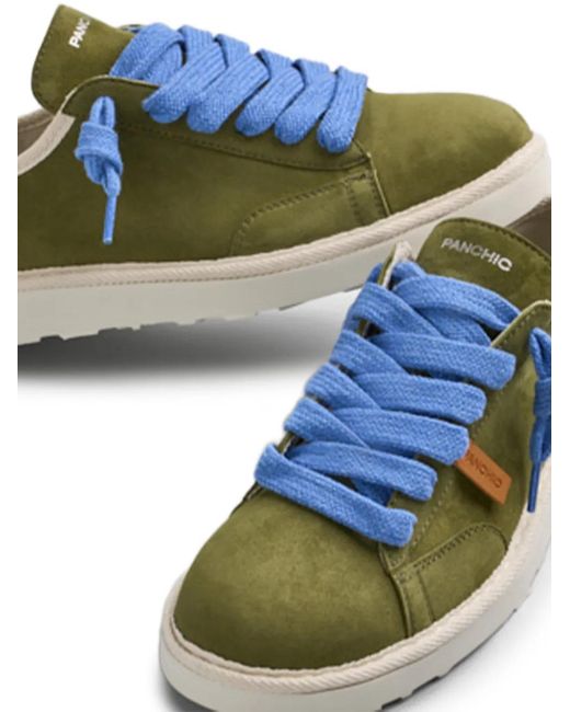 Pànchic Green P001 Lace-Up Sneakers for men