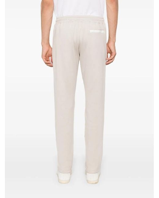 Eleventy White Tapered Track Pants for men
