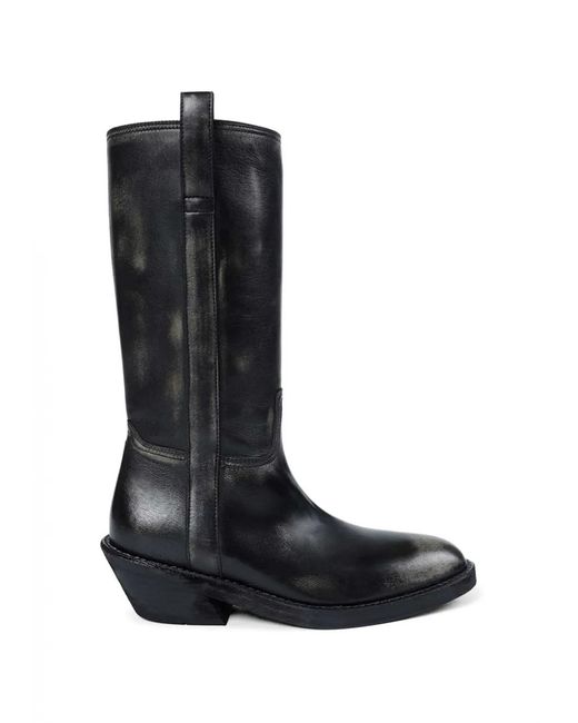 Ann Demeulemeester Black Laxit Pull-On Boots
