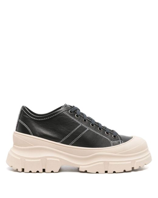 Sofie D'Hoore Black Feat Chunky Leather Sneakers