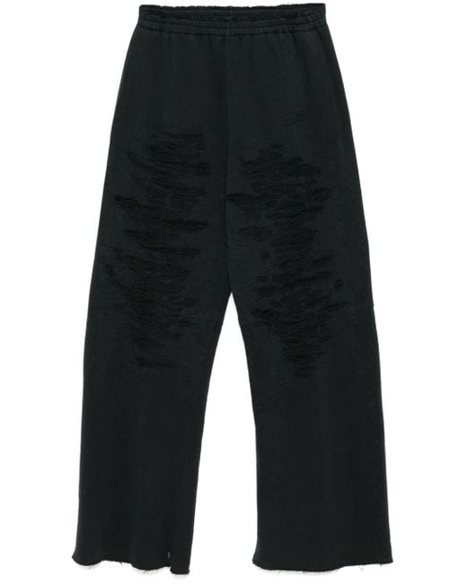MM6 by Maison Martin Margiela Distressed Track Pants in Blue for Men Lyst UK