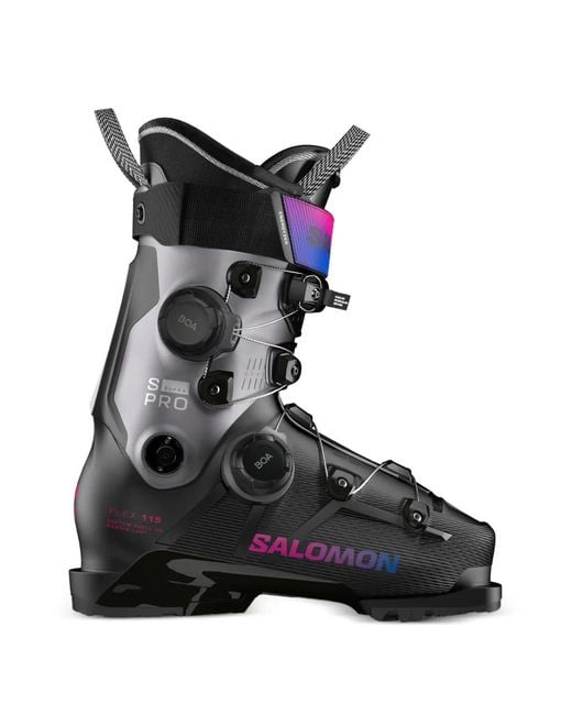 Salomon Black S/Pro Supra Dual Boa 115 W Ski Boots