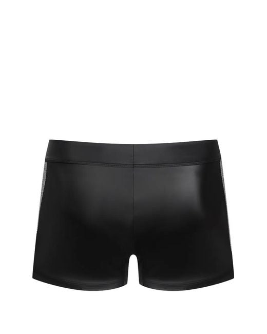 Maison Close Black Chambre Noire Mesh-Panel Boxers for men