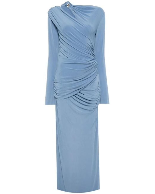 Chats by C.Dam Blue Evana Maxi Dress