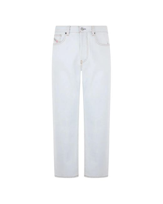 DIESEL White Jean À Coupe Droite for men