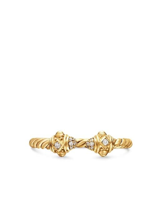 David Yurman Metallic 18Kt Renaissance Diamond Ring (2.3Mm)