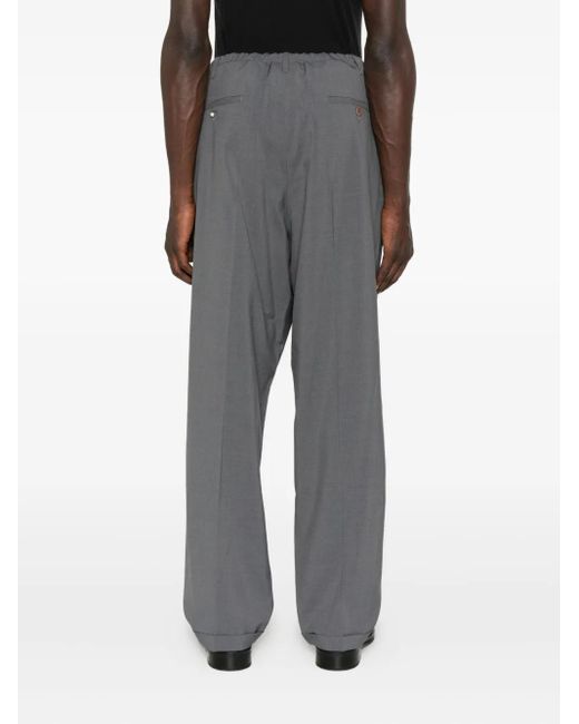Magliano Gray People's Pleated Trousers for men