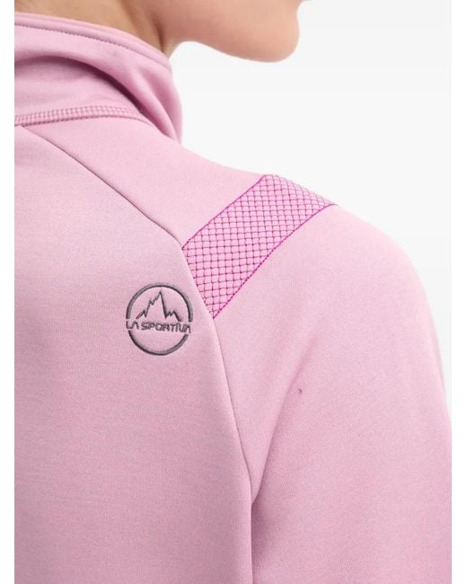 La Sportiva Pink Elements Zip-Up Sweatshirt