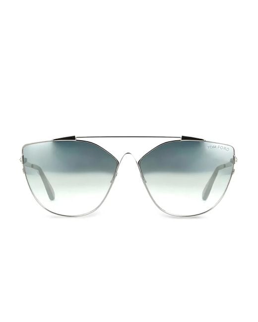 Tom Ford Blue Cat-Eye Sunglasses