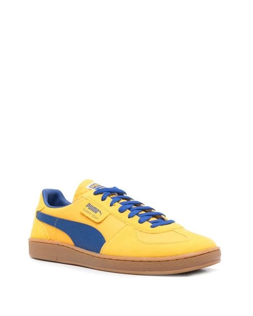 PUMA Yellow Super Team Parma Sneakers for men