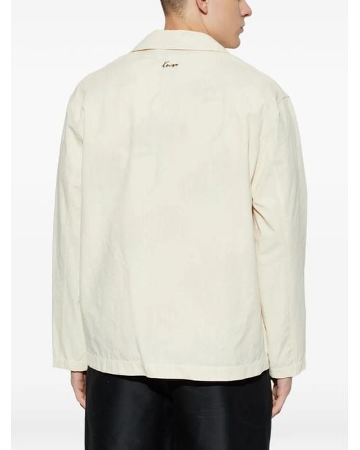 Chaqueta Con Bolsillo De Parche KENZO de hombre de color White
