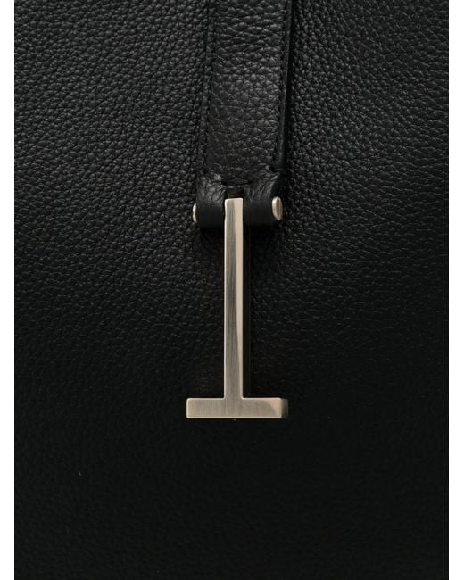 Tom Ford Black Leather Medium Hobo
