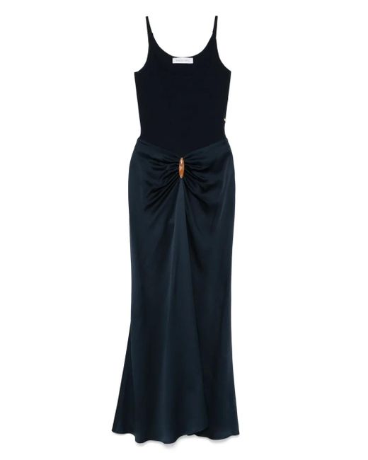 Raquel Diniz Blue Giselle Maxi Dress