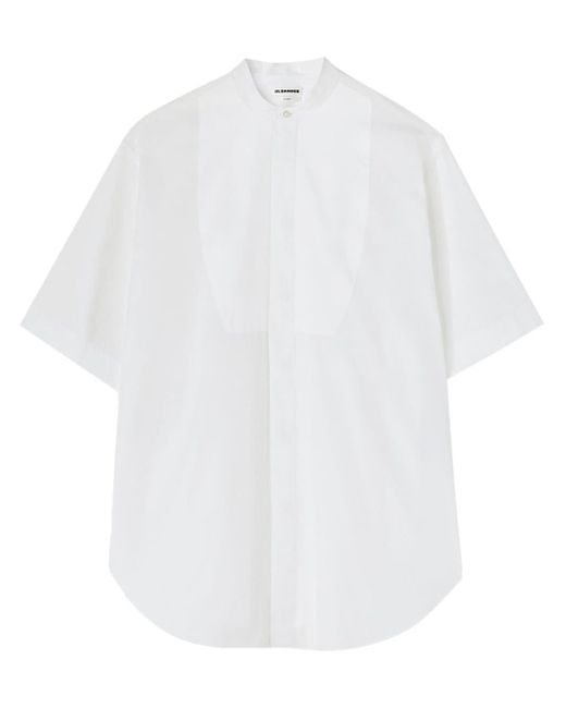 Jil Sander Katoenen Overhemd in het White voor heren